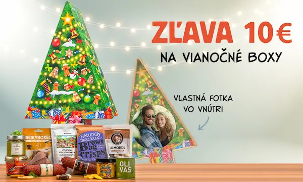 Vianočné boxy s darčekmi vo vnútri na Manboxeo.sk