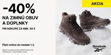 Zimná obuv, tašky, kufre a batohy so zľavou -40% na CCC.eu