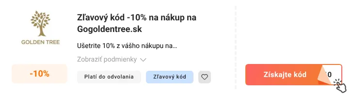 Ako využiť zľavový kód Gogoldentree.sk