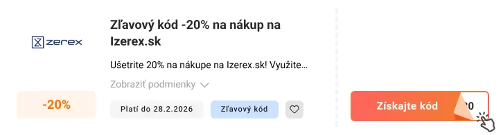Ako využiť zľavový kód Izerex.sk