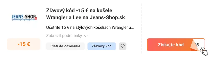 Ako využiť zľavový kupón Jeans-shop.sk