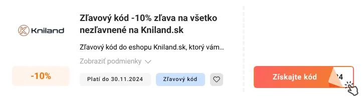 Ako využiť zľavový kód Kniland.sk