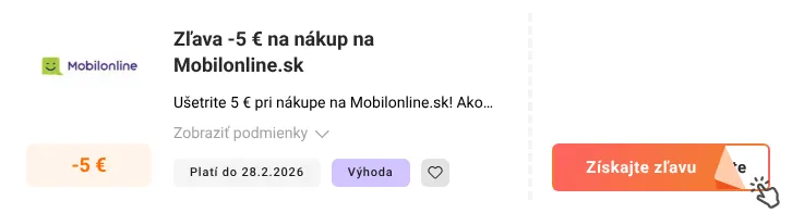 Ako využiť zľavový kupón Mobilonline.sk