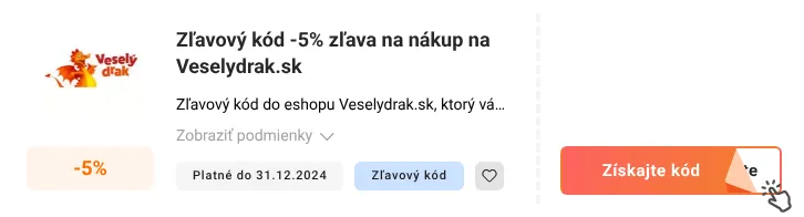Ako využiť zľavový kupón Vesely-drak.sk