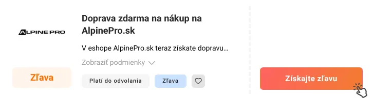Ako využiť zľavu Alpinepro.sk