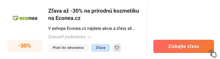 Ako využiť zľavu Econea.cz