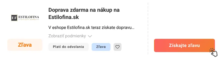 Ako využiť zľavu Estilofina.sk
