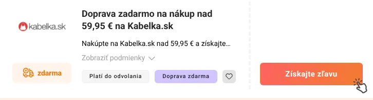 Ako využiť zľavu Kabelka.sk