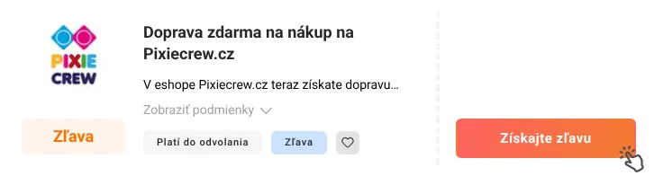 Ako využiť zľavu Pixiecrew.cz