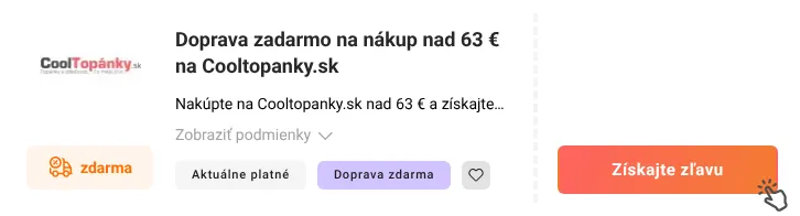 Ako využiť zľavu Cooltopanky.sk